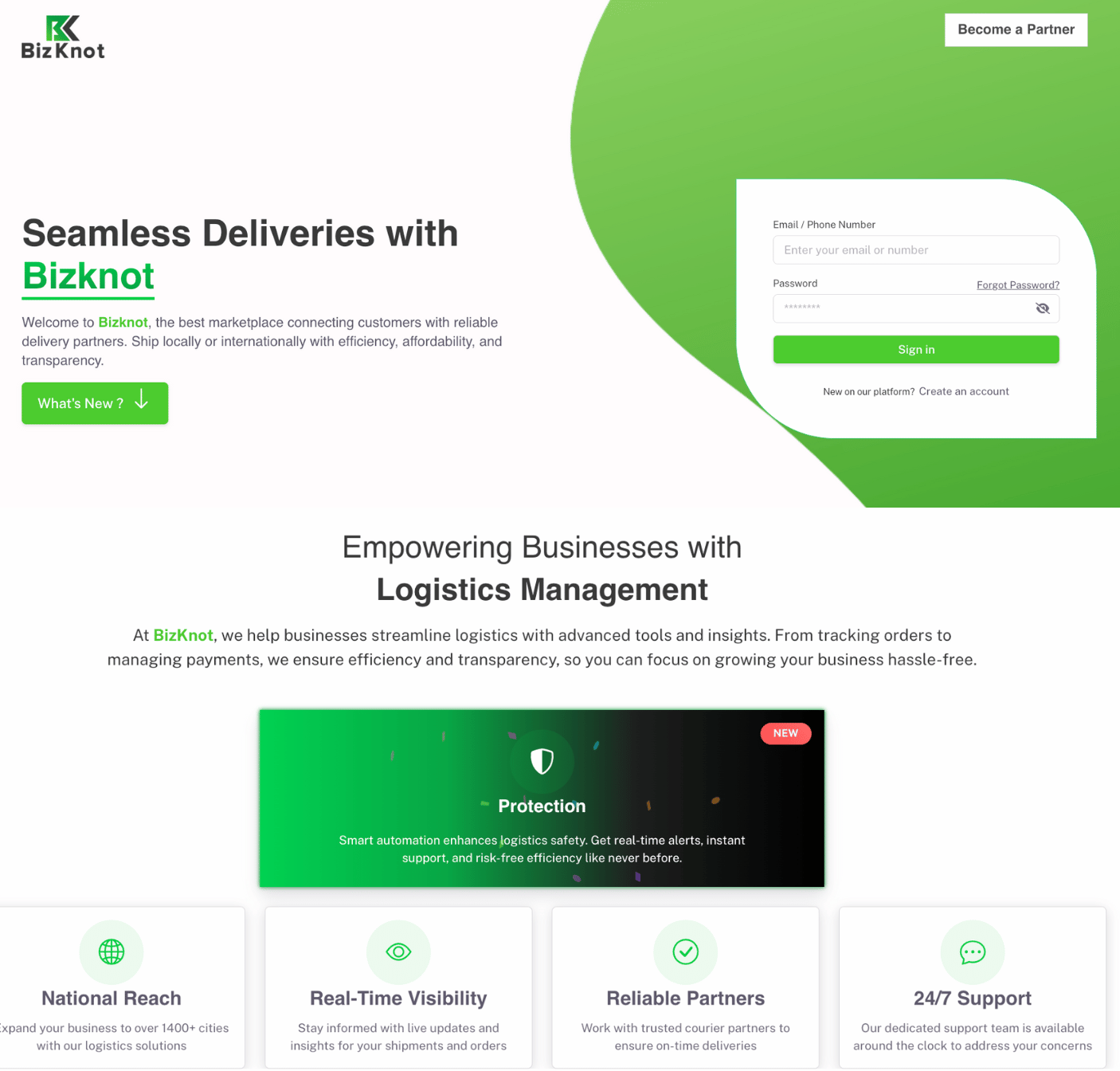 Bizknot Courier Service